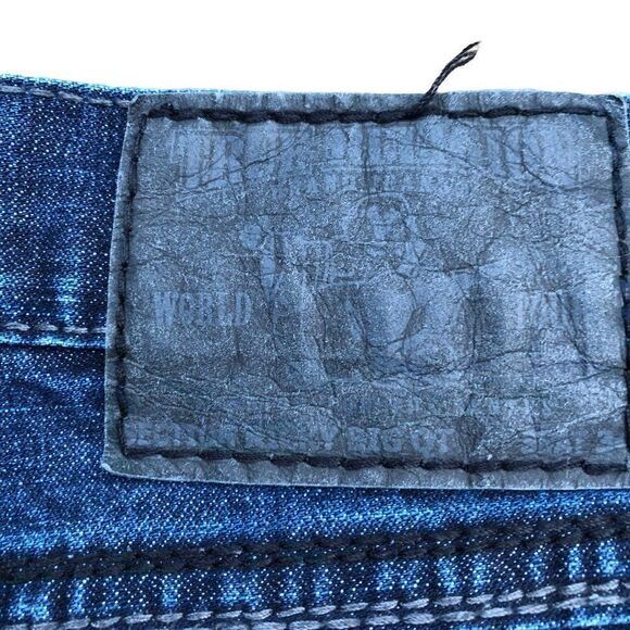 True Religion Jeans Size 40 RICKY BIG QT Blue - Picture 8 of 8